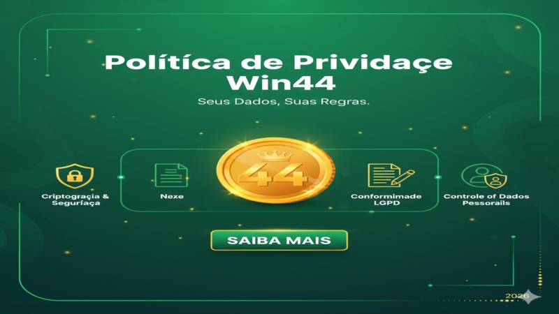 Política de Privacidade Win44