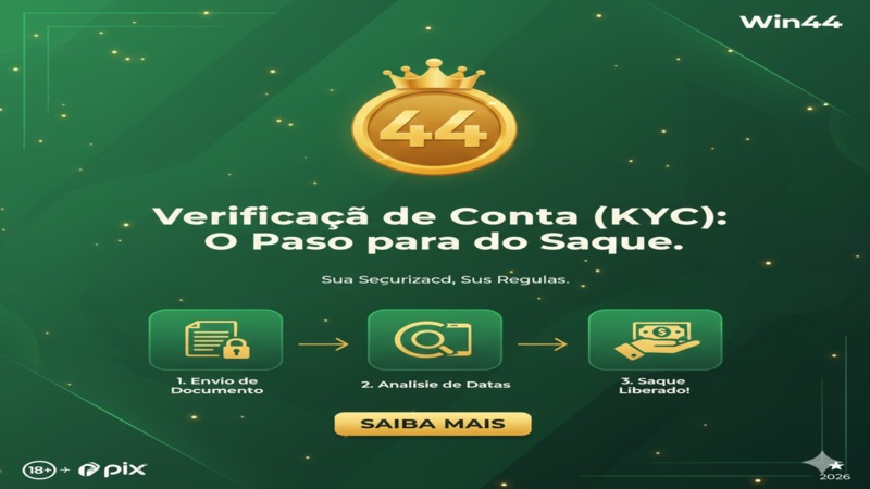 Verificação de Conta O Passo para o Saque
